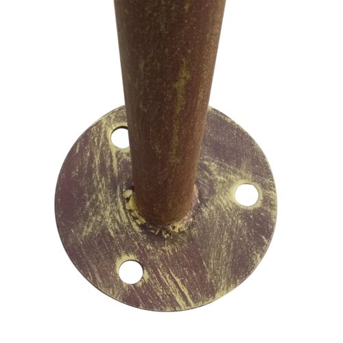 Garden Pergola Antique Brown 3x3x2.5m Iron - Image 6