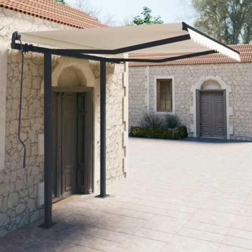 Awning Post Set Anthracite 300x245cm Iron - Image 8