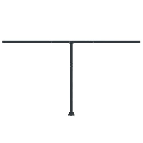 Awning Post Set Anthracite 450x245cm Iron - Image 3