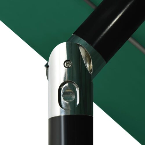 3-Tier Parasol with Aluminium Pole Green 3.5 m - Image 6