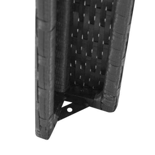Poly Rattan Gazebo with Dark Grey Roof 3 x 3 m - Image 6