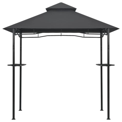 BBQ Gazebo 240x150x255cm Anthracite Steel - Image 3