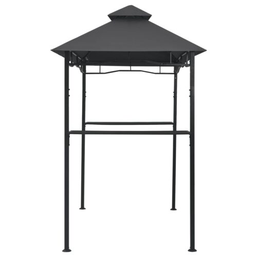 BBQ Gazebo 240x150x255cm Anthracite Steel - Image 4