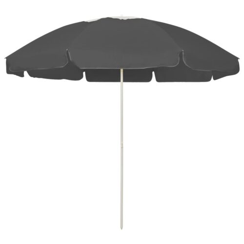Beach Umbrella Anthracite 240cm