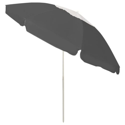 Beach Umbrella Anthracite 240cm - Image 3