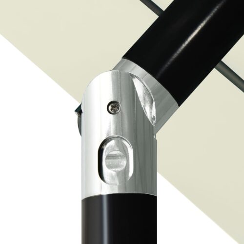 3-Tier Parasol with Aluminium Pole Sand 3.5 m - Image 5