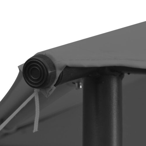 Gazebo 4x4x3m Anthracite 180 g/m - Image 5