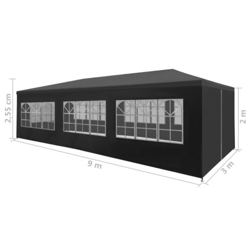 Party Tent 3x9m Anthracite - Image 8