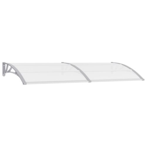 Door Canopy Grey 240x100cm PC