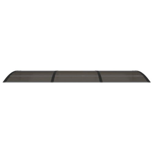 Door Canopy Black 300x100cm Polycarbonate - Image 3