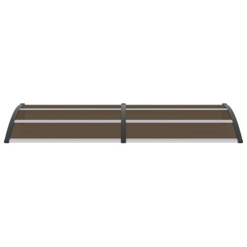 Door Canopy Black 240x100cm PC - Image 2