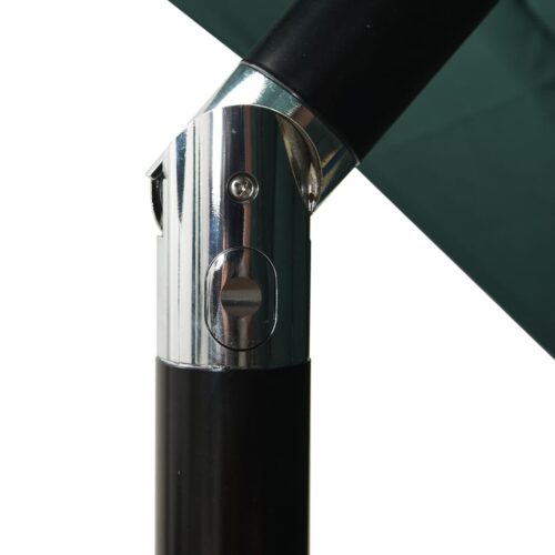 3-Tier Parasol with Aluminium Pole Green 2.5x2.5 m - Image 6