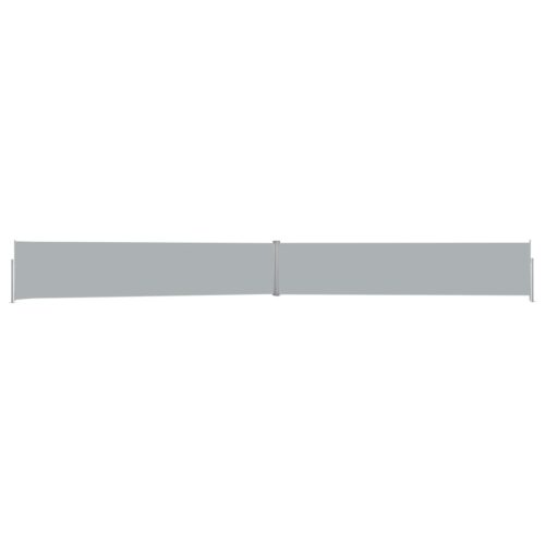 Patio Retractable Side Awning 140x1200cm Anthracite - Image 2