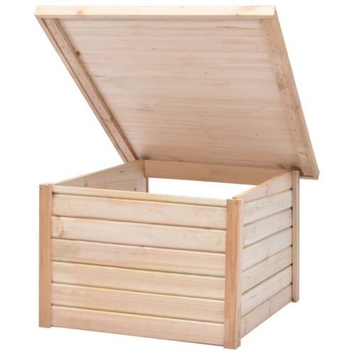 Lawn Mower Garage 92x104x59.5cm Solid Pine Wood 19 mm - Image 5