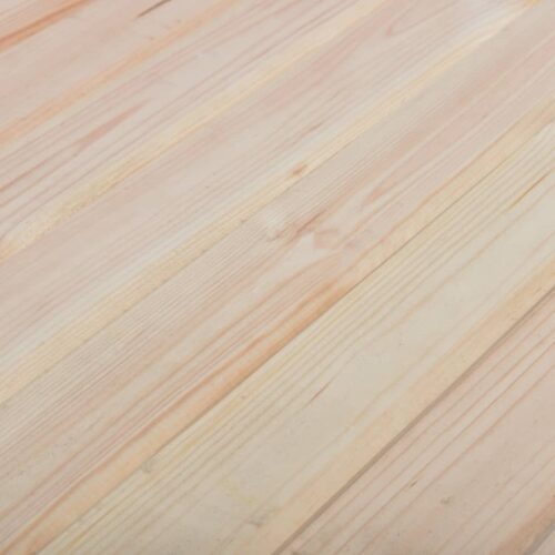 Lawn Mower Garage 92x104x59.5cm Solid Pine Wood 19 mm - Image 7