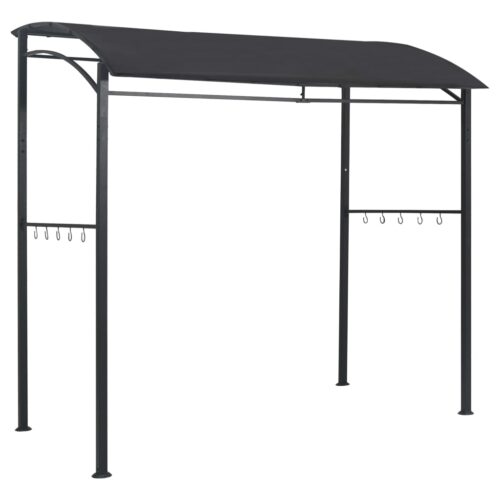 BBQ Gazebo 215x150x220cm Anthracite Steel