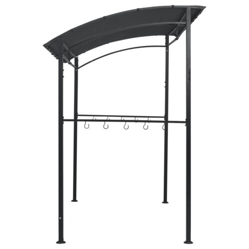 BBQ Gazebo 215x150x220cm Anthracite Steel - Image 5