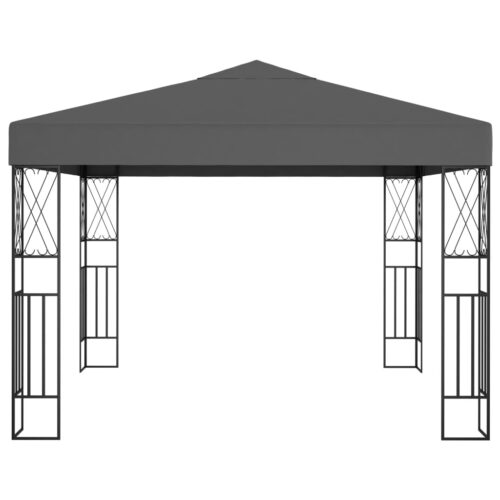 Gazebo 3x3m Anthracite Fabric - Image 2