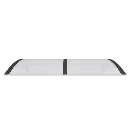 Door Canopy Black 150x100cm Polycarbonate - Image 3