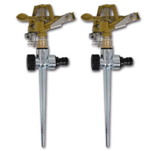 Impulse Sprinklers Garden Watering Zincmetal Spike 2pcs