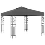 Gazebo 3x3m Anthracite
