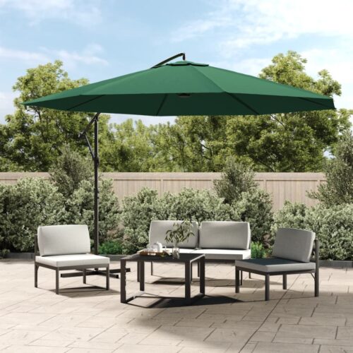 Cantilever Umbrella 3.5m Green - Image 9