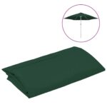 Replacement Fabric for Outdoor Parasol Green 300cm