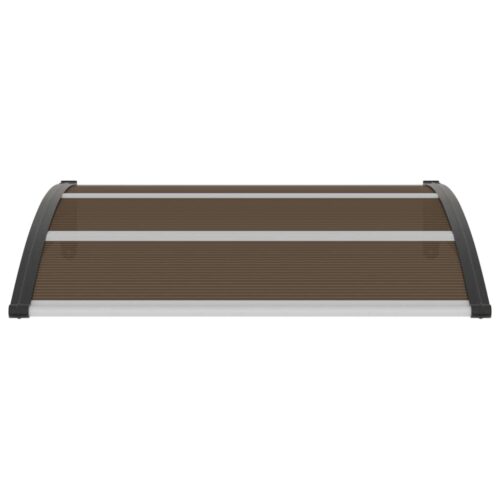 Door Canopy Black 120x100cm PC - Image 2