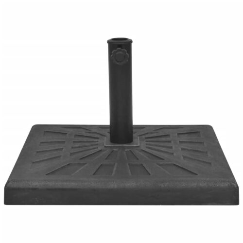 Parasol Base Resin Square Black 19 kg - Image 2