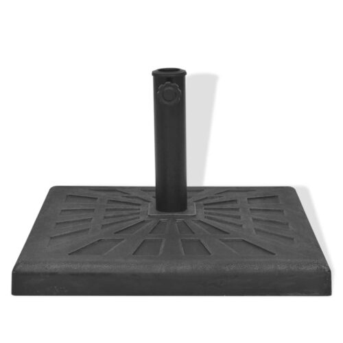Parasol Base Resin Square Black 19 kg - Image 3