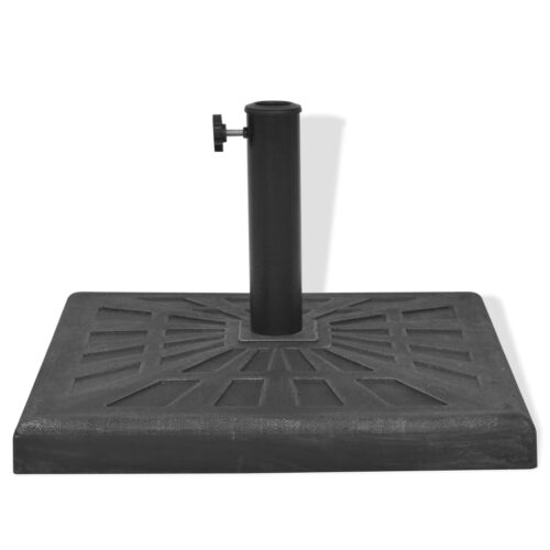 Parasol Base Resin Square Black 19 kg - Image 5