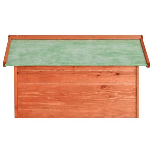 Robotic Lawn Mower Garage 72x87x50cm Solid Firwood - Image 5