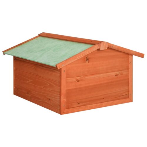 Robotic Lawn Mower Garage 72x87x50cm Solid Firwood - Image 6