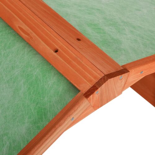 Robotic Lawn Mower Garage 72x87x50cm Solid Firwood - Image 7