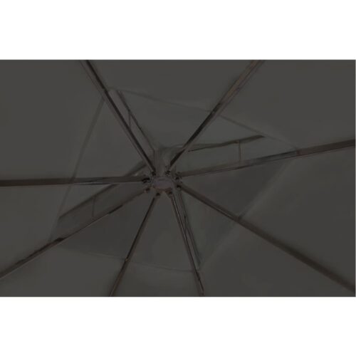 Poly Rattan Gazebo with Dark Grey Roof 3 x 4 m - Image 4