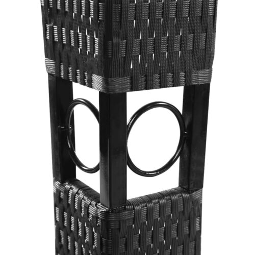 Poly Rattan Gazebo with Dark Grey Roof 3 x 4 m - Image 5