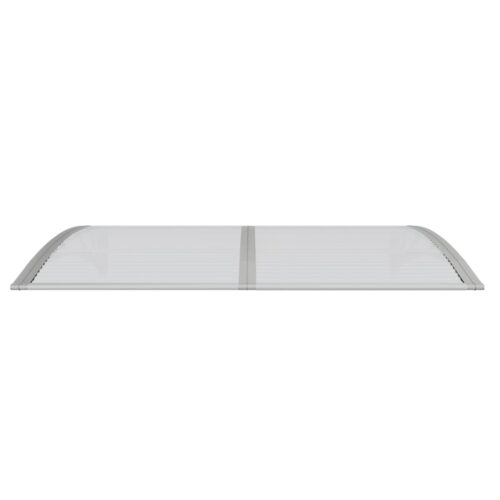 Door Canopy Grey 150x100cm Polycarbonate - Image 3