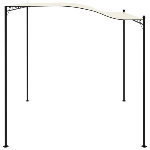 Gazebo Fabric Cream White - Image 3