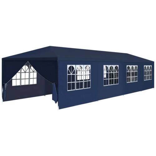 Garden Marquee 3x12m Blue