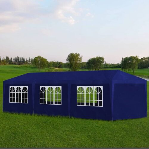 Party Tent 3x9m Blue - Image 7