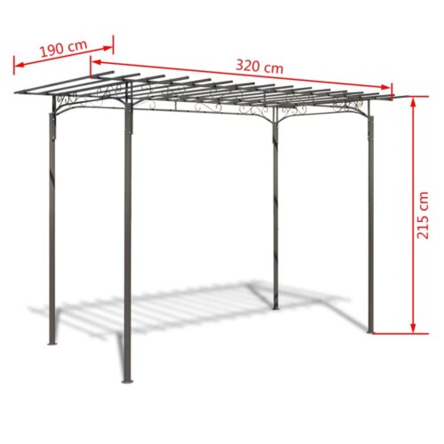 Rose Arch garden arbor Steel Garden Decoration - Image 5