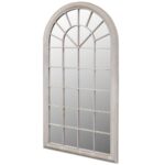 Rustic Arch Garden Mirror 60x116cm for Both Indoor Outdoor Use