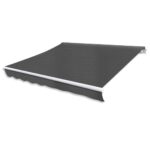 Folding Awning Manual Operated 300cm Anthracite