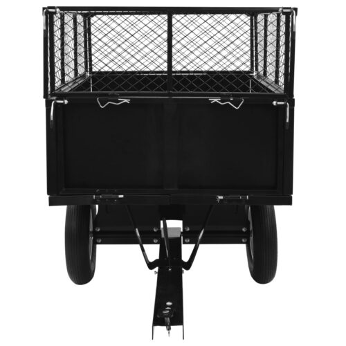 Tipping Trailer for Lawn Mower 300 kg Load - Image 2