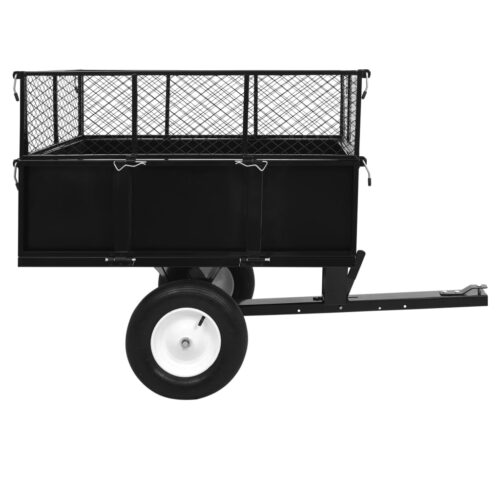 Tipping Trailer for Lawn Mower 300 kg Load - Image 3