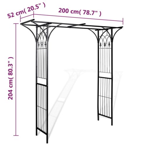 Garden Arch 200x52x204cm - Image 4