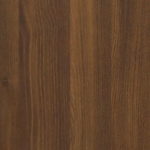 Shoe Cabinet Brown Oak 102x36x60cm Engineered Wood - Image 8