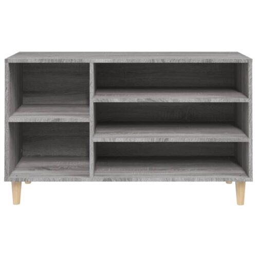 Shoe Cabinet Grey Sonoma 102x36x60cm Engineered Wood - Image 5