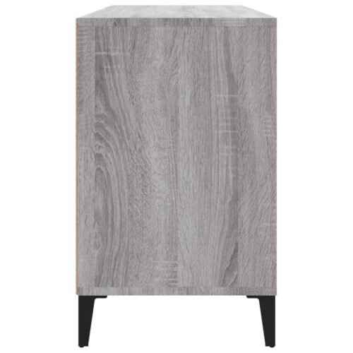 Shoe Cabinet Grey Sonoma 102x36x60cm Engineered Wood - Image 6