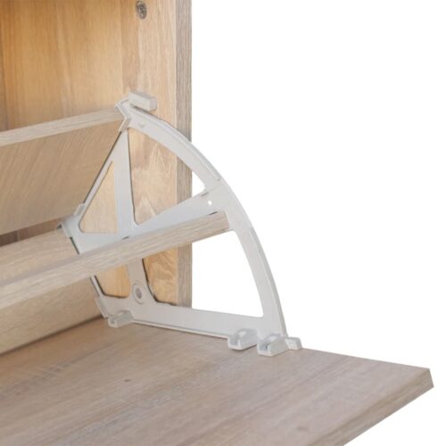 Shoe Storage Bench Oak 80x24x45cm - Image 5
